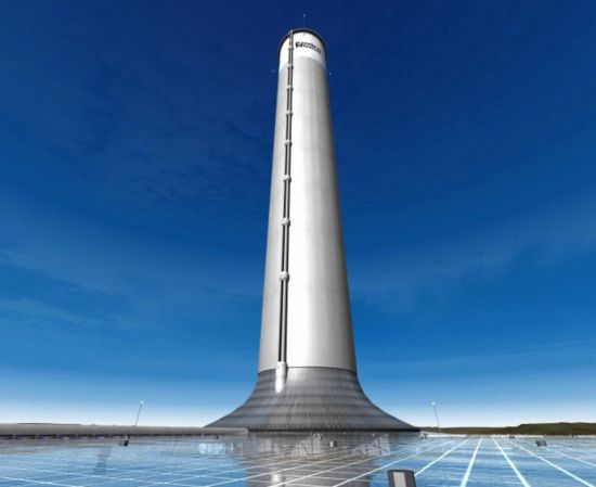 太阳能巨塔的高度达到帝国大厦的两倍，将成为世界上的第二高建筑。