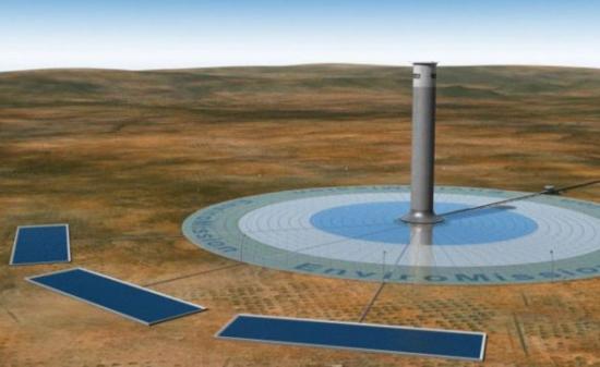 巨塔底部的温室直径超过2英里。