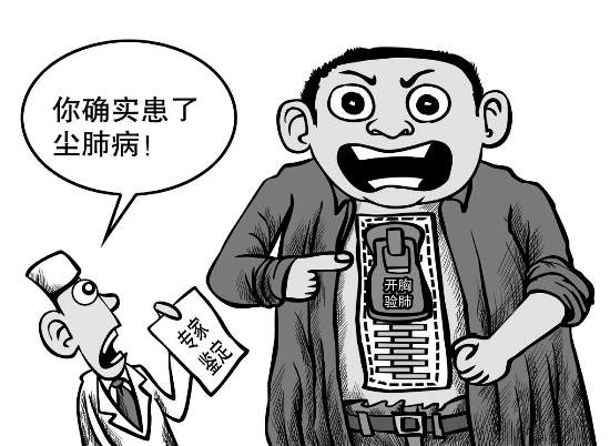 开胸验肺