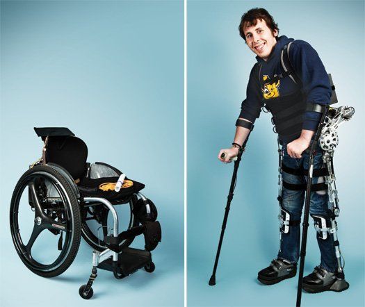 廉价外骨骼 瘫痪学生恢复行走
