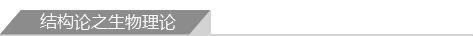片段五：结构论之生物理论