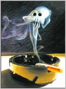 吸烟是一件恐怖的事