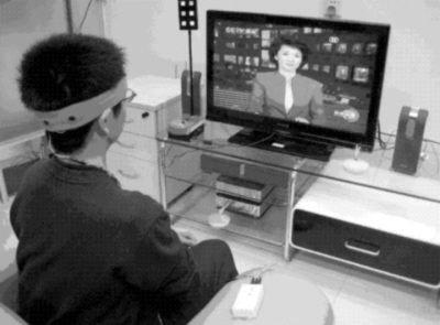 　清华大学完成的脑控家居环境系统脑机接口样机