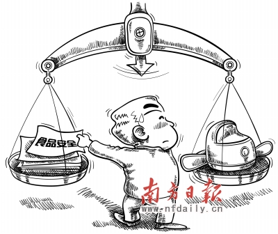 食品安全纳入政绩考核 谁当主考官