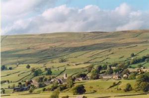 This is a view of Askrigg, Wensleydale.