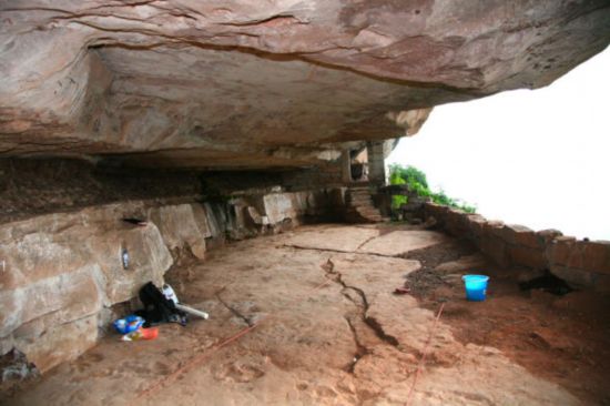 莲花保寨内部局部